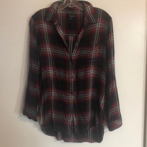 Madewell Flannel shirt size M